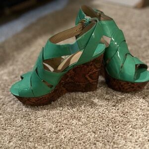Joan & David wedges